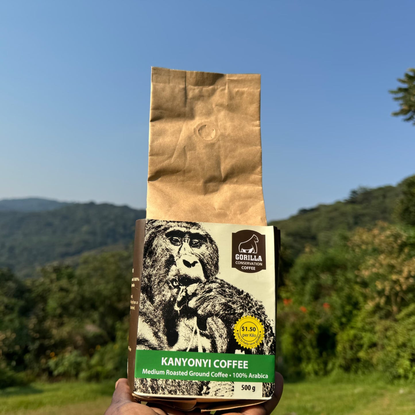 #KanyonyiCoffee (Ground). Single origin, 100% Arabica